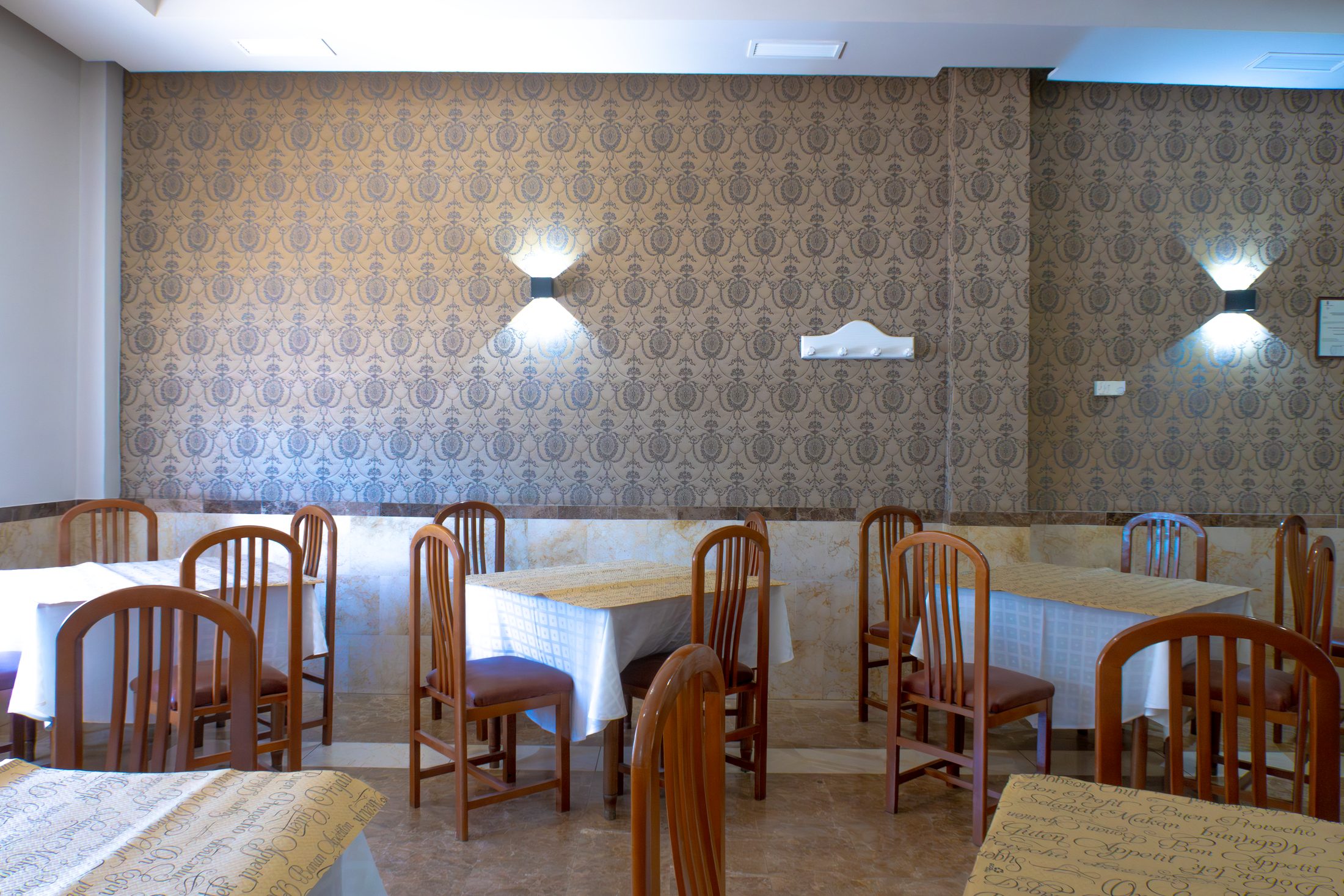 Dining room detail